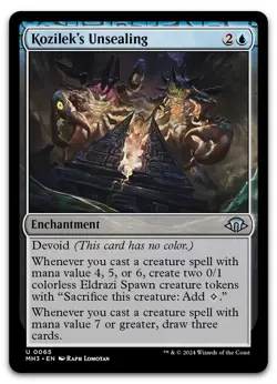 Kozilek's Unsealing #65 (NM) Modern Horizons 3 MH3 Magic MTG - Image 1