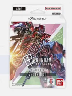 Gundam Card Game: ST01 ST02 ST03 ST04 Wahlbar Starter Deck (EN) - Image 4