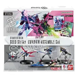 Gundam Card Game - SEED Strike Starter Deck Assemble Set ST04A - English - Image 1