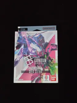 BANDAI Gundam Card Game SEED Strike Starter Deck ST04 TCG - Image 1