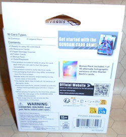 Gundam TCG Seed Strike Starter Deck Set SEALED ST04 (English Version) - Image 3
