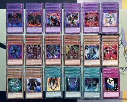 YuGiOh GX Deck Bundle x6 - Elemental HERO / Ancient Gear / Cyber Dragon + MORE - Image 2