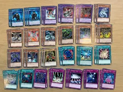 🔥CYBER DRAGON DECK 75 CARDS TOTAL+BONUS PLAYMAT-SGX1-SPEED DUEL-NM/MINT-YUGIOH - Image 1