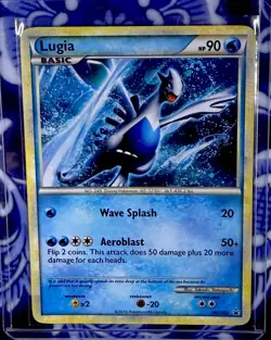 Pokemon Lugia Holo Promo HGSS02 LP - Image 1