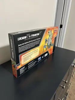 Pokemon TCG Lucario V & Tyranitar V Heavy Hitters Premium Collection NEW 2023 - Image 3