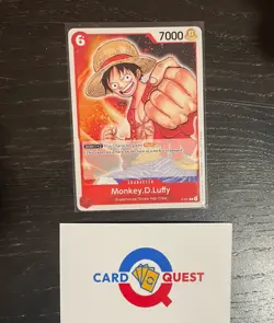 Monkey.D.Luffy (Promotion Pack 2022) P-001 One Piece Promotion Cards Pre Errata - Image 1