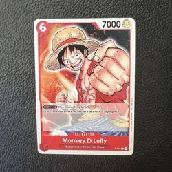 Monkey.D.Luffy (Promotion Pack 2022) P-001 One Piece Promotion Cards Pre errata - Image 1