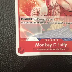 Monkey.D.Luffy (Promotion Pack 2022) P-001 One Piece Promotion Cards Pre errata - Image 5