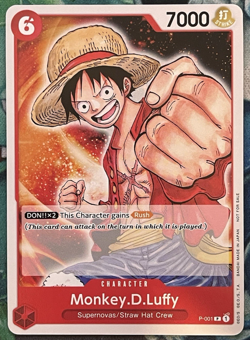Monkey.D.Luffy (Promotion Pack 2022) P-001 One Piece Promotion Cards Pre errata - Image 1