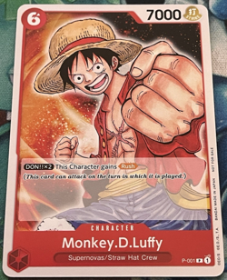 Monkey.D.Luffy (Promotion Pack 2022) P-001 One Piece Promotion Cards Pre errata - Image 2