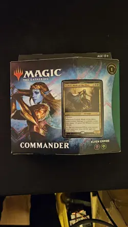 Magic The Gathering Kaldheim Commander Deck Elven Empire Brand New Sealed - Image 1
