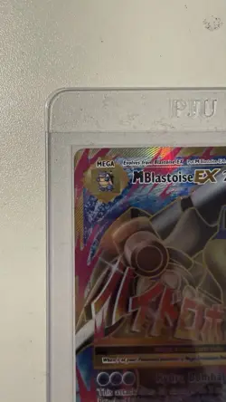 Pokemon TCG Mega M Blastoise EX Evolutions Full Art Ultra Rare Holo Card 102/108 - Image 3