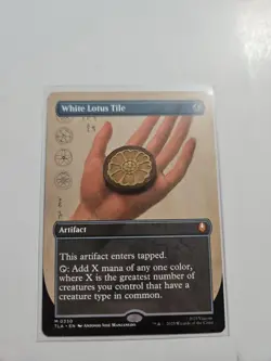 White Lotus Tile (Borderless) Avatar: The Last Airbender Regular - Image 1