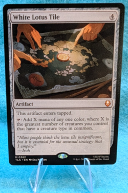 x1 White Lotus Tile Avatar: The Last Airbender Regular - Artifact - #262 - Image 1