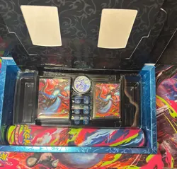 Opened Pokemon TCG Mega Charizard X ex Ultra-Premium Collection UPC Accessories - Image 1