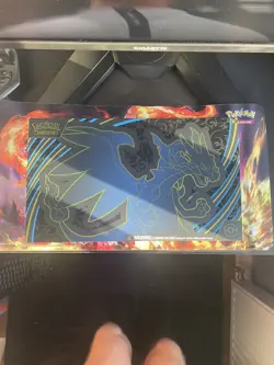 Opened Pokemon TCG Mega Charizard X ex Ultra-Premium Collection UPC Accessories - Image 1