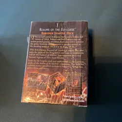 LORD OF THE RINGS 63-Card REALMS OF THE ELF-LORDS Boromir Starter Deck New - Image 2