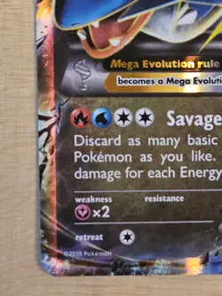 Mega Salamence EX Black Star Promos Holo Card XY171 - Unbroken Bonds - Image 4