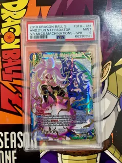 Rumsshi & Kusu, Universe 10 Destroyer & Angel FOIL Dragon Ball Super Card PSA 9 - Image 2