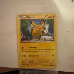 Build a Bear Pokemon Card Pikachu Promo Trading Card TCG SEALED NEW - Image 1