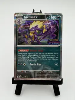 Pokemon Card Toxtricity 017 Stamped Black Star Promo Phantasmal Flames SEALED - Image 1