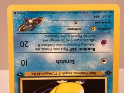 Sabrina's Psyduck 99/132 Gym Challenge Pokemon Card 1st Edition - Lightly Played - Image 4