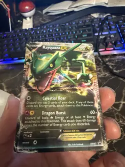 Rayquaza EX BW47 Black Star Promo Pokemon Black and White LP - Image 1