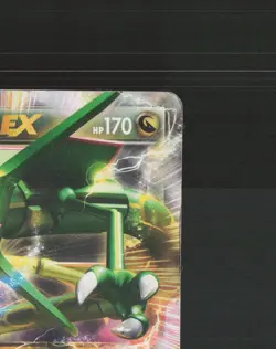 Rayquaza EX BW47 Black & White Black Star Promo Holo Pokemon Card DMG - Image 4