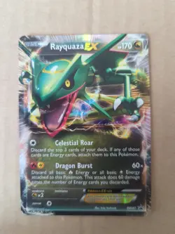Rayquaza EX BW47 Black Star Promo Pokemon Black and White LP - Image 1
