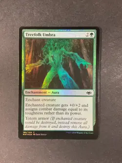 Treefolk Umbra - Foil - Modern Horizons - Magic the Gathering - MTG - Image 1