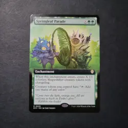 Springleaf Parade (Extended Art) Commander: Lorwyn Eclipsed Regular - Image 1