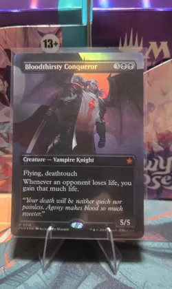 Bloodthirsty Conqueror (Borderless) Foundations Foil - Image 1