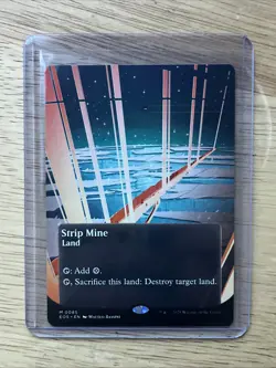 Strip Mine (0085) (Borderless) Edge of Eternities MTG - Image 1