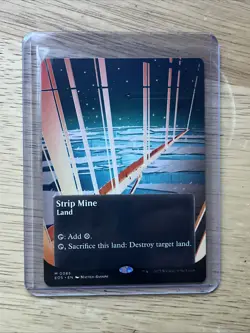 Strip Mine (0085) (Borderless) Edge of Eternities MTG - Image 2
