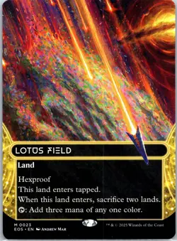 Lotus Field (0023) (Borderless) M Edge of Eternities: Stellar Sights 23 NM - Image 1