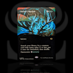 Nature's Rhythm •Borderless Alt Art• Rare Sorcery • Tarkir Dragonstorm • MTG TDM - Image 1