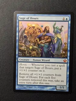 Sage of Hours - MTG Journey into Nyx - Regular Lightly Played - Image 2