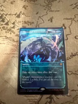 [1x] Temporal Manipulation - Foil - Showcase Near Mint, English Special Guest MT - Image 1