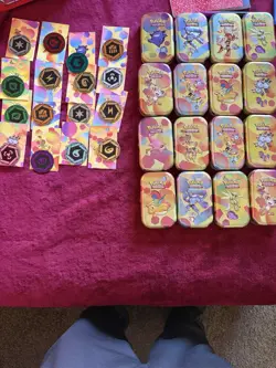 Pokemon TCG Scarlet & Violet 151 Mini Tins EMPTY! LOT OF 4. Art Included - Image 1