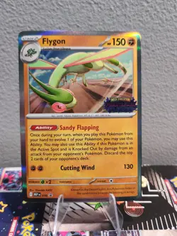 (STAMPED) Flygon MEP 016 Phantasmal Flames Stamped Prerelease Pokemon Tcg NM - Image 1