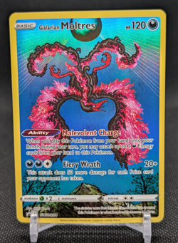Galarian Moltres SWSH284 Sword & Shield Promo Black Star Pokemon - Image 1