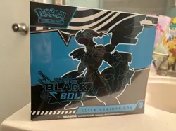 Nintendo Pokemon TCG Black Bolt Elite Trainer Box Sealed ETB - Image 1