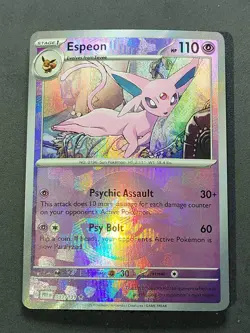 Espeon 033/131 Poke Ball Pattern Prismatic Evolutions Pokemon TCG - Image 1
