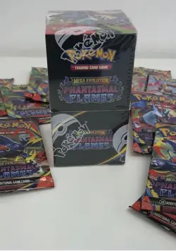 Pokemon TCG Phantasmal Flames Half Booster Box (18 Packs) - BRAND NEW - SEALED - Image 1