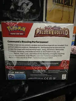 Pokemon TCG: Scarlet and Violet 2 Paldea Evolved Booster Box Check Description 820650863493 - Image 2