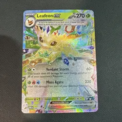 Leafeon Ex 006/131 Rare Prismatic Evolutions Pokemon TCG - Image 1