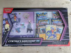Pokemon TCG Cynthia's Garchomp Ex Premium Collection Box - New & Sealed - Image 1