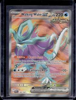 2024 Pokemon SV Temporal Forces TEF EN Walking Wake ex #189/162 - Image 1