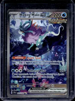 2024 Pokemon SV Temporal Forces TEF EN Walking Wake ex #205/162 - Image 1