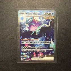 WALKING WAKE EX 2024 POKEMON SV TEMPORAL FORCES - TEF EN #205/162 SIR - Image 1